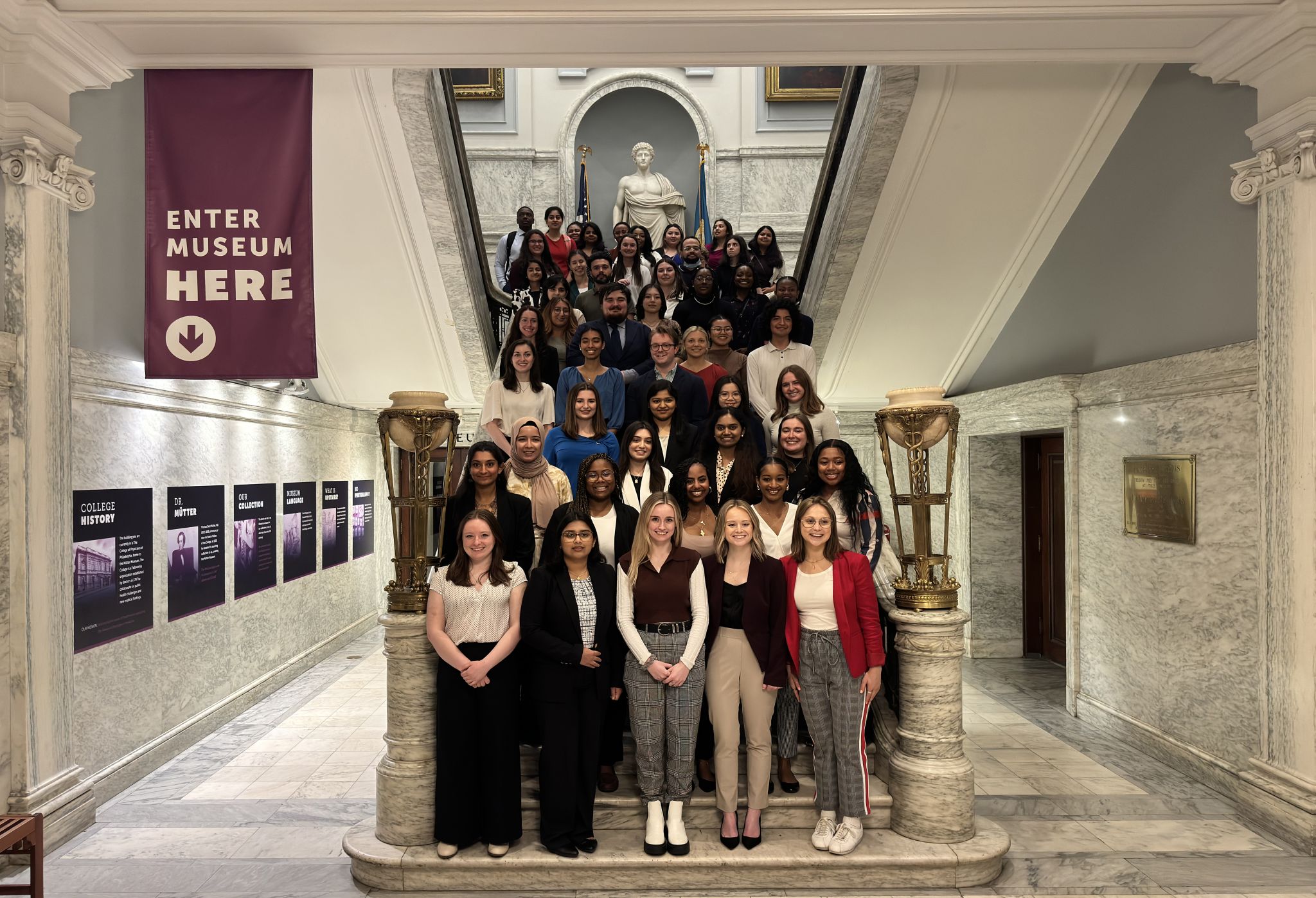College of Physicians of Philadelphia 2024 poster presentation — photo 1