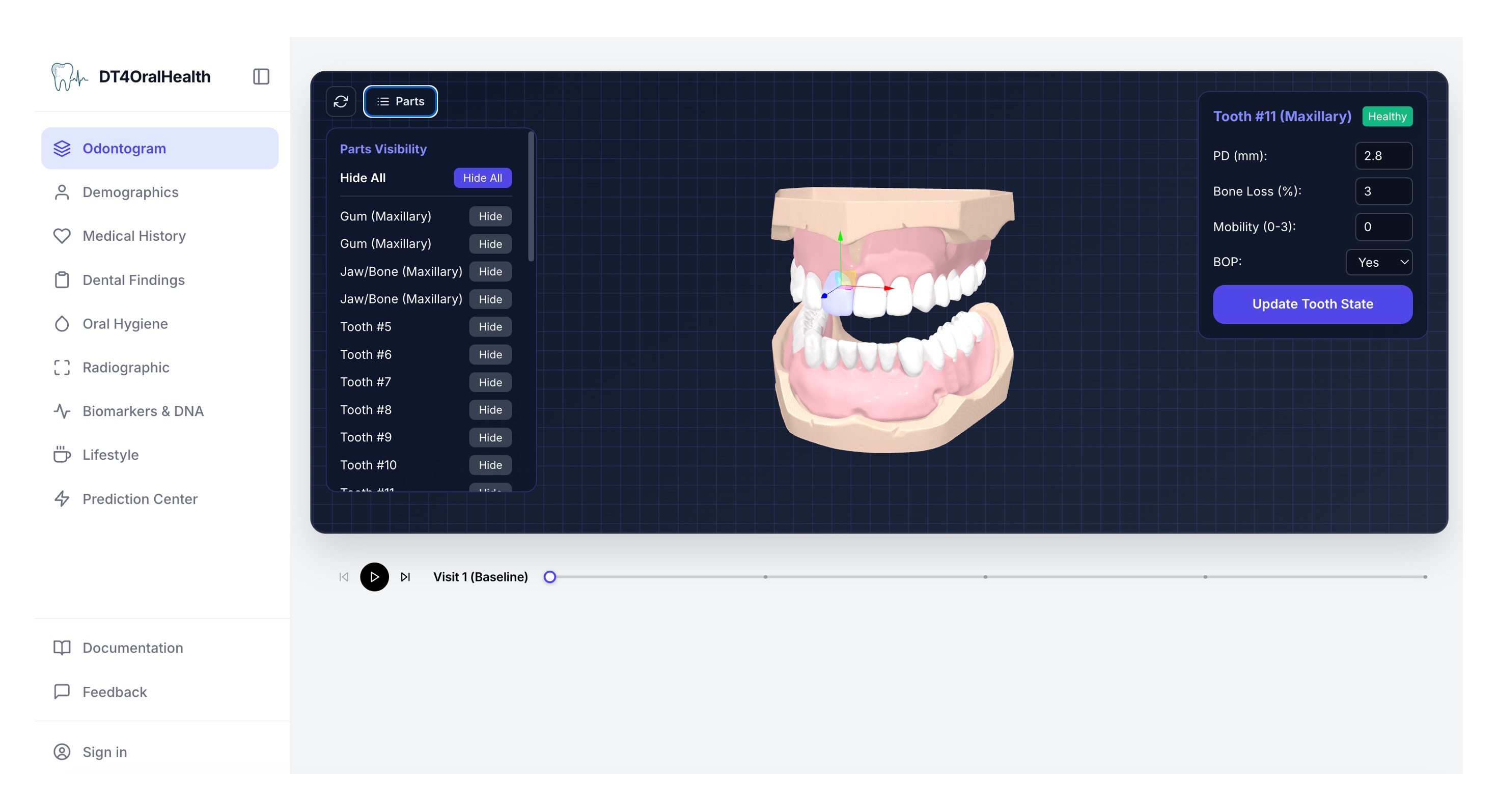DT4OralHealth UI